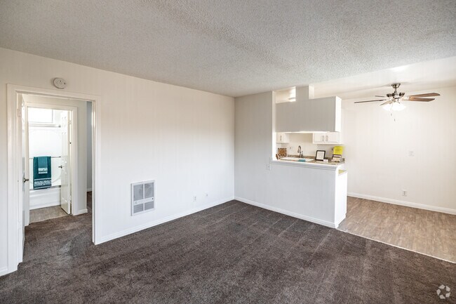 1HAB, 1BA - Luz natural - Sala de estar - 229 Woodruff Apartments