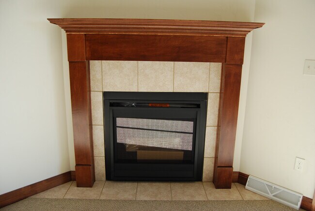Living Room Gas Fireplace - N1710 Lily of the Valley Dr