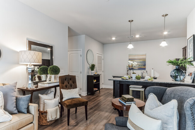 Living Area and Kitchen - Cedar Grove