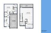 1 Bedroom, 1.5 Bathroo, 794 SQFT