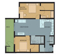 Two bedroom/Two bath