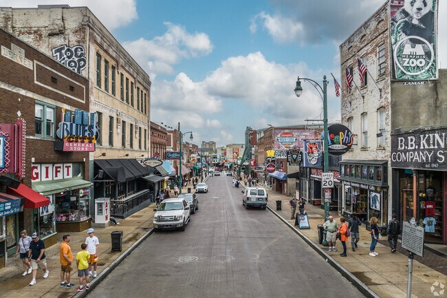 Beale Street is a hotspot for locals and visitors.