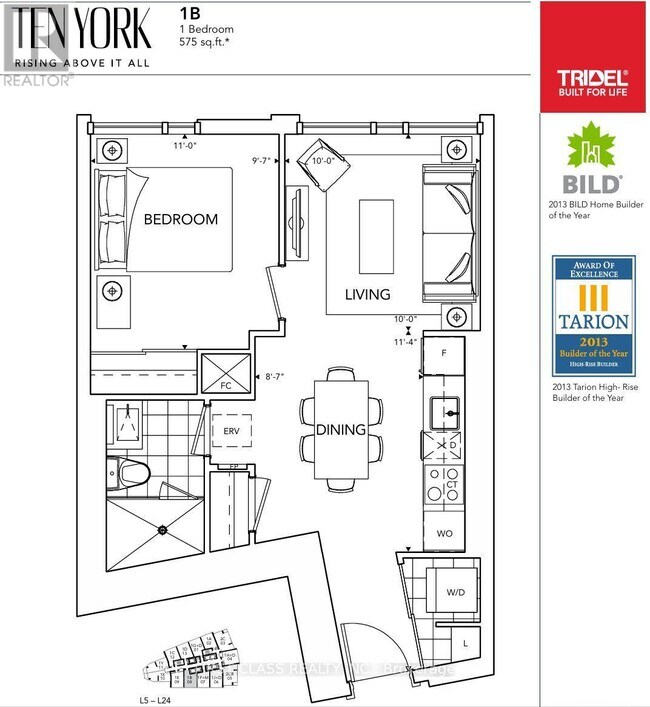 Photo du bâtiment - 10 York St