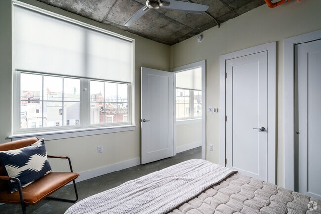 1BR, 1BA - 667SF - Bedroom - The Gotham
