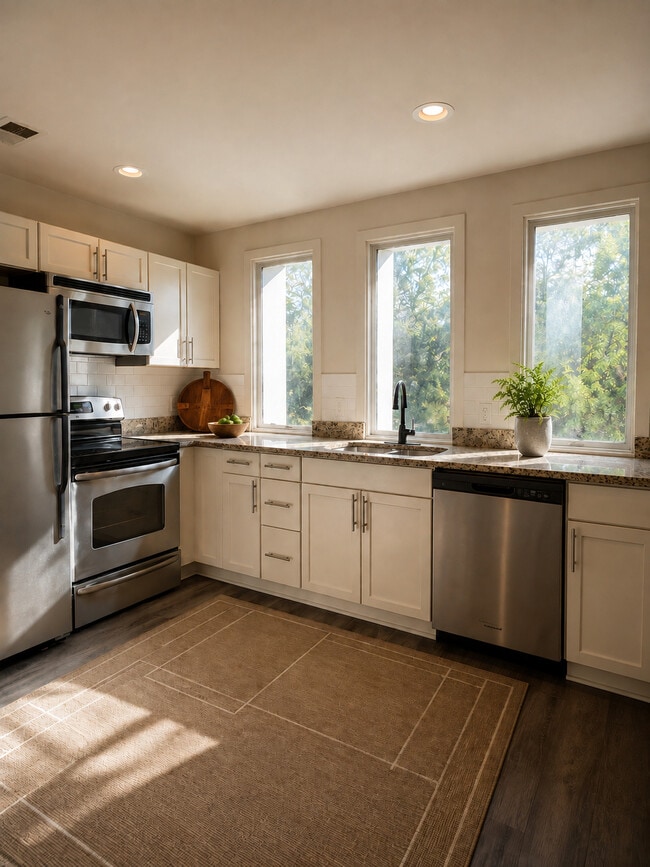 2BR, 2 1/2BA Penthouse Unit 312, Kitchen - The 700