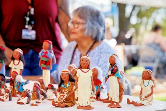 Enjoy authentic Native American art and crafts at Heritage Park Indian Market in Tuolumne East Oakdale.