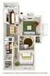 This 710 square foot apartment in Pineville, NC, offers a well-designed living space on a single floor. The layout includes two bedrooms, one bathroom, a living room, and two closets. The primary bedroom is spacious at 150 square feet, providing ample room for comfort.

The living area is highlighted by a tiled fireplace, adding both warmth and character to the space. Large windows in various rooms allow natural light to flood the interior, creating a bright and airy atmosphere. The apartment features a mix of flooring, with plush carpeting in the bedrooms and living areas, and practical hardwood in the bathroom.

The bathroom is efficiently designed with a combination tub and shower, featuring white tile surrounds and a granite countertop vanity. The kitchen, while not extensively detailed in the images, appears to have wood cabinetry and is conveniently located near the living area.

Throughout the apartment, neutral-toned walls provide a blank canvas for personalization. The textured ceiling and simple light fixtures maintain a clean, modern look. Built-in closets in the bedrooms offer practical storage solutions.

Overall, this apartment combines functionality with comfort, making efficient use of its 710 square feet to create a cozy living environment.
