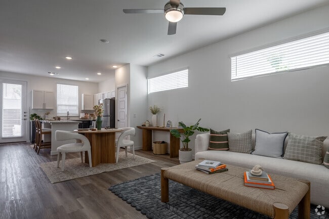 2 habitaciones, 2,5 baños - 119 m² - B3 - Sala de estar - YardHomes® Hero Way