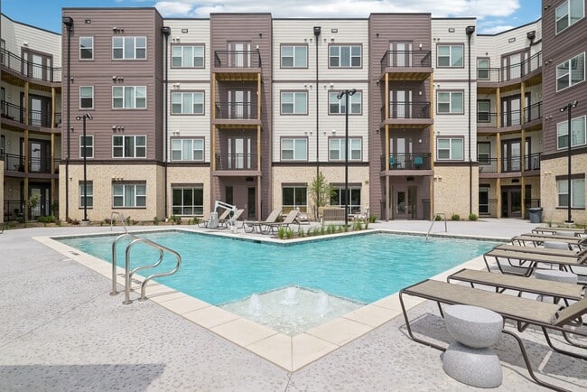 Outdoor Pool - Meridian at Wylie - 55+ Affordable Apartments