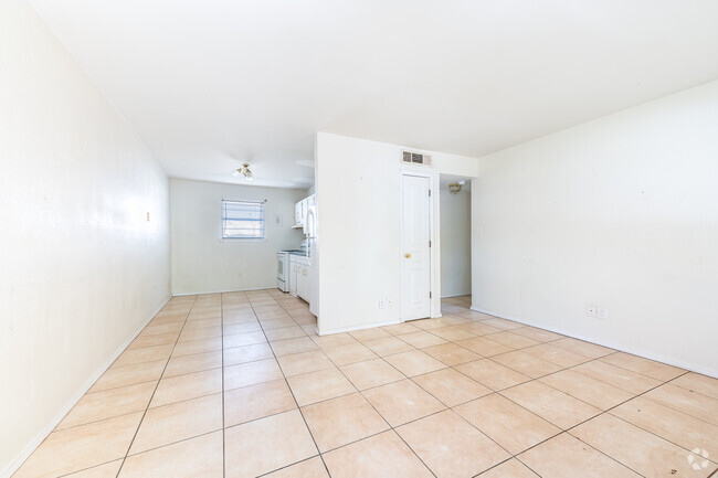 Living Room - Patio Apartments