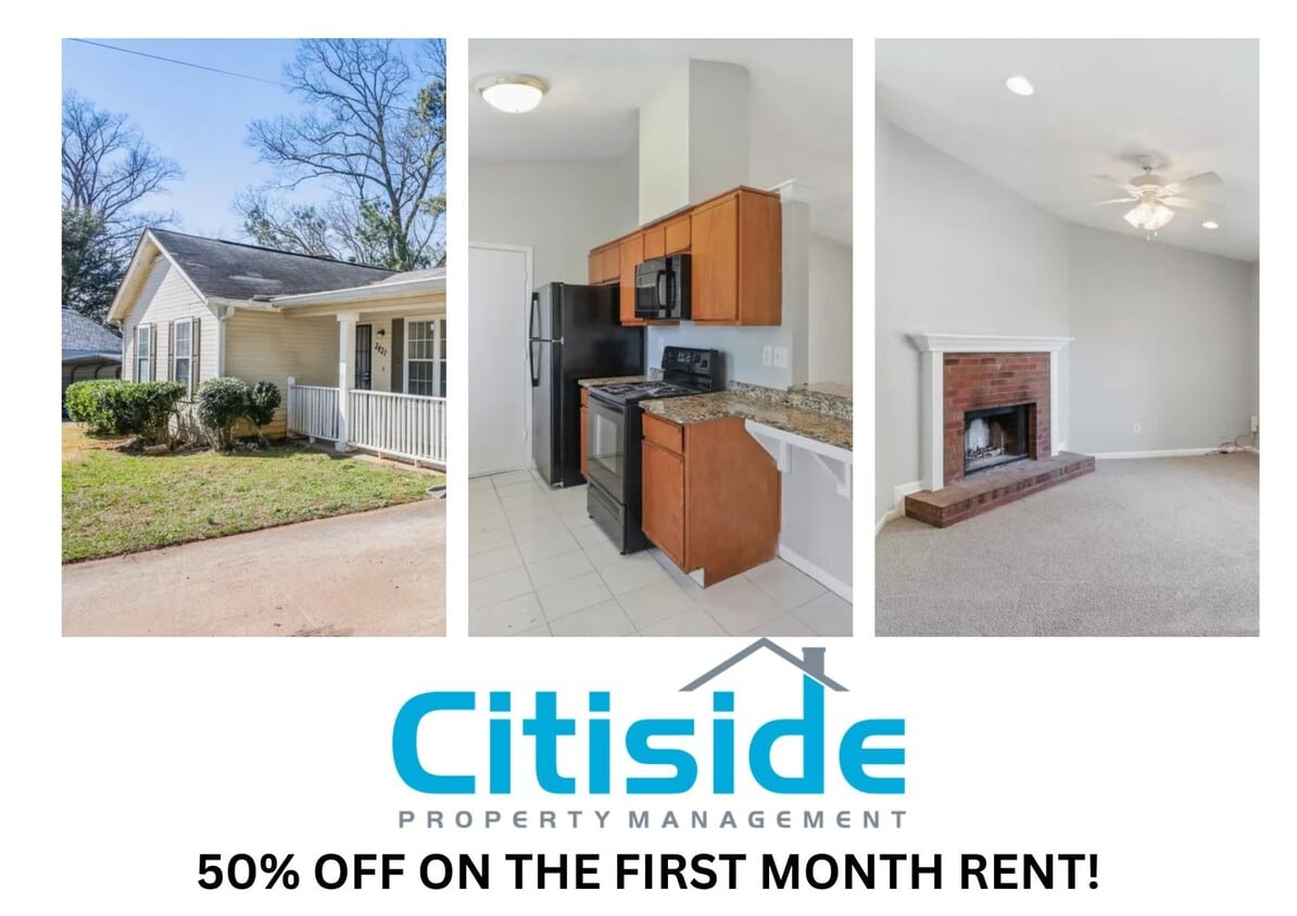 3 bed 2 bath in Decatur! ***50% off on the first month rent*** - 3 bed 2 bath in Decatur!