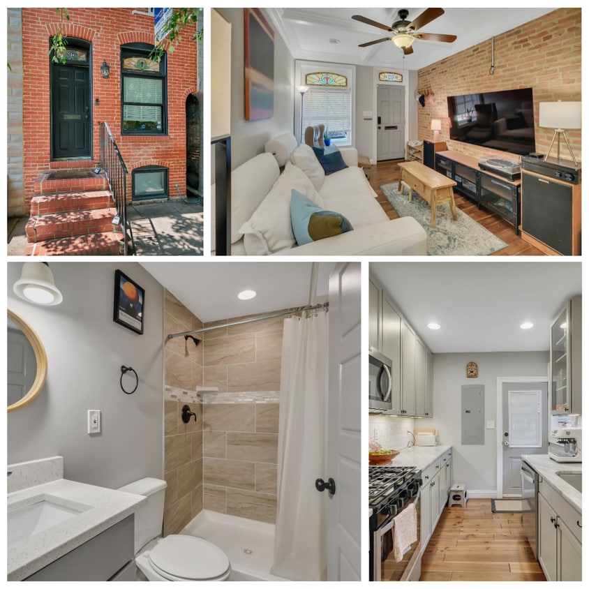 Primary Photo - Classic Brick Rowhome with Rooftop Views