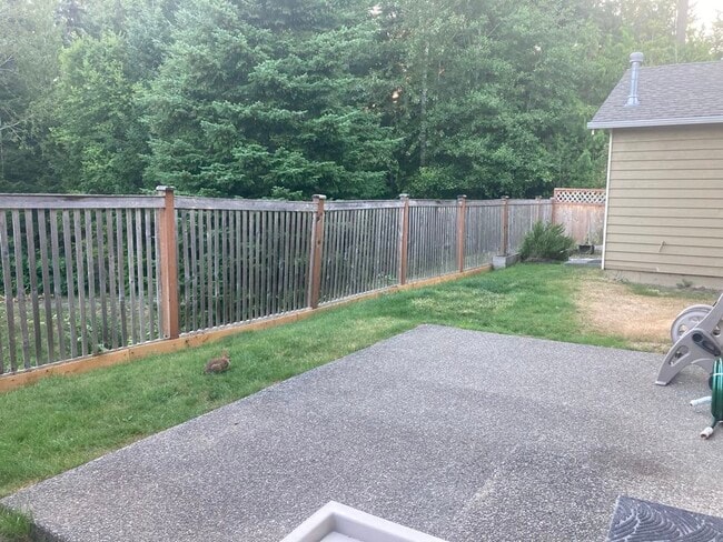 fenced yard - 22303 NE 101st Pl