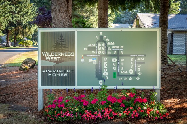 Mapa del sitio - Wilderness West Apartments