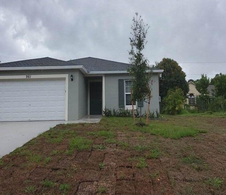 961 SW College Park Rd, Port Saint Lucie, FL 34953 House Rental in Port Saint Lucie, FL