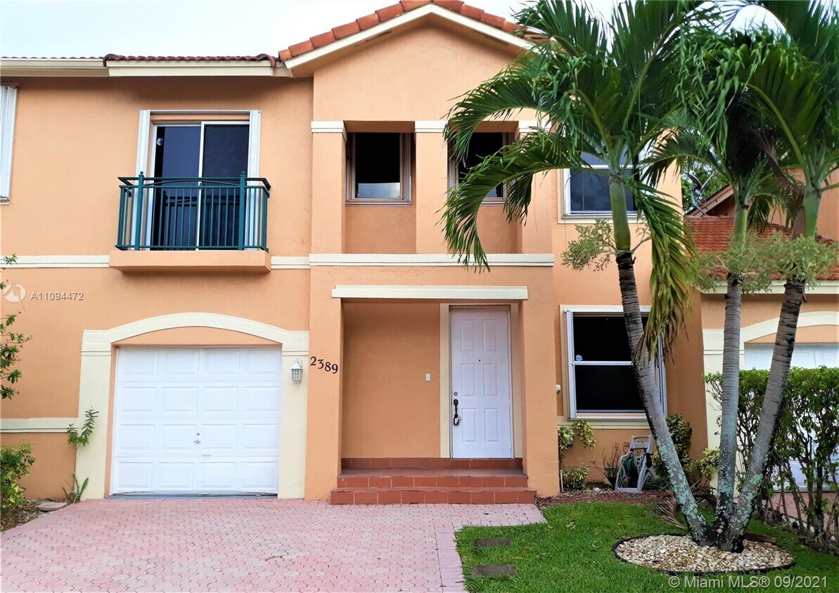 2389 NW 160th Ter, Pembroke Pines, FL 33028 Townhome Rentals in Pembroke Pines FL