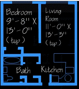 1BR/1BA - Barringer Hall