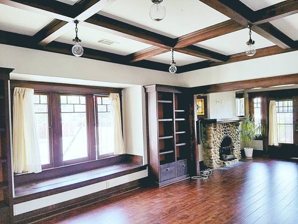 Dining Room into Living Room - 2 Blocks to Beach - Abbot Kinney - Canals - Updated Craftsman House