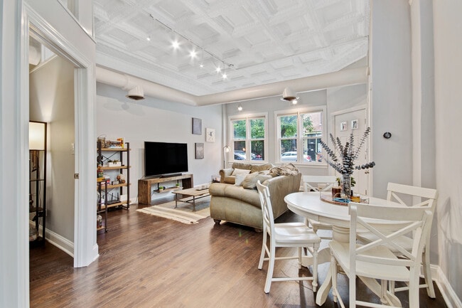 Light pours through east and south windows. - 2328 N Oakley Ave