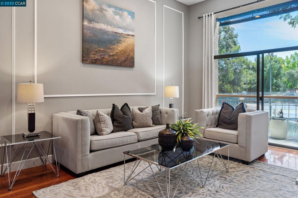 living room - 300 N Civic Dr #313