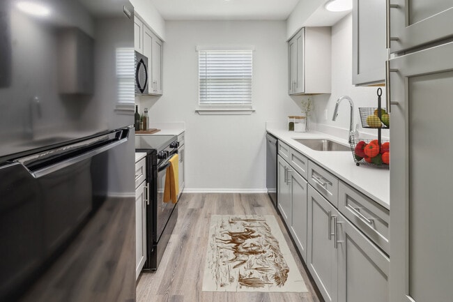 cocina moderna renovada - River Point