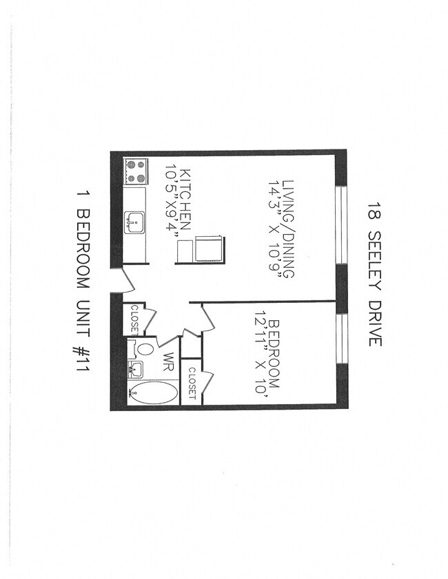 Plan d'étage - 18 Seeley Drive