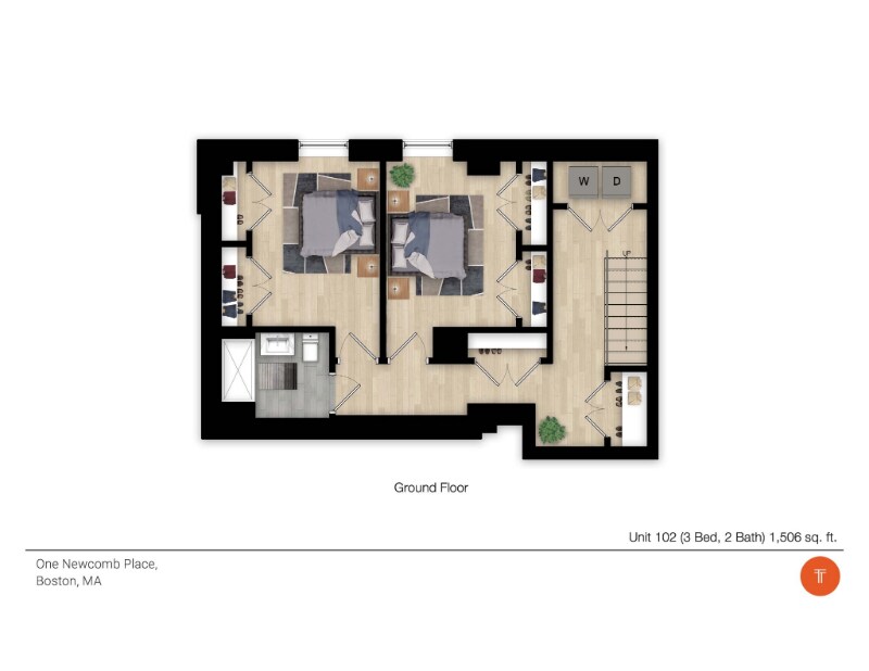 1 St Unit 1022, Boston, MA 02118 Apartment for Rent in Boston, MA