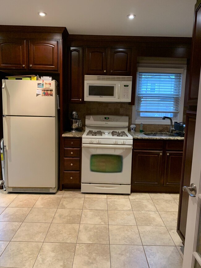 Kitchen-Cherry-Wood Cabinetss - 58 Hitchcock Ave