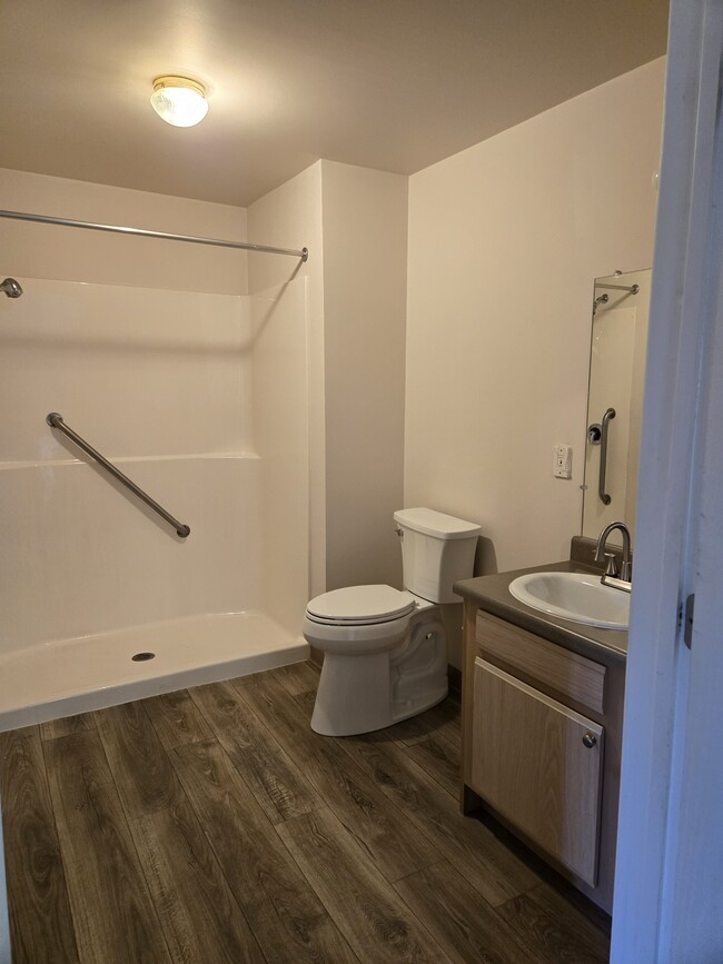 Bathroom - Midland Senior Manor Apartments