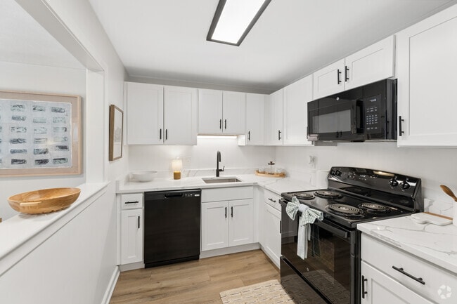 2BR, 1BA - 870SF - Kitchen - ReNew Waltham Apartments