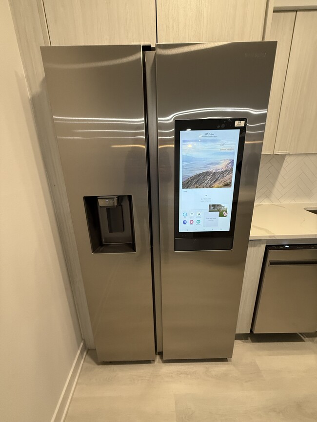 Family HUB Smart Refrigerator in Select Units - 505 W Melrose Street