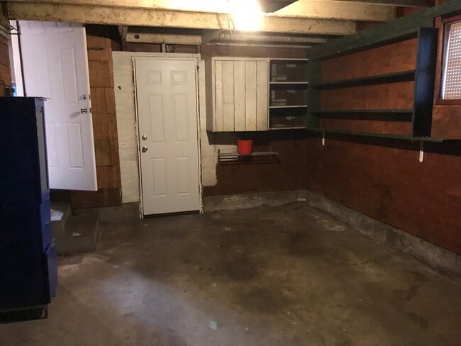 Garage storage, entrance to backyard - 9003 SE Stephens St