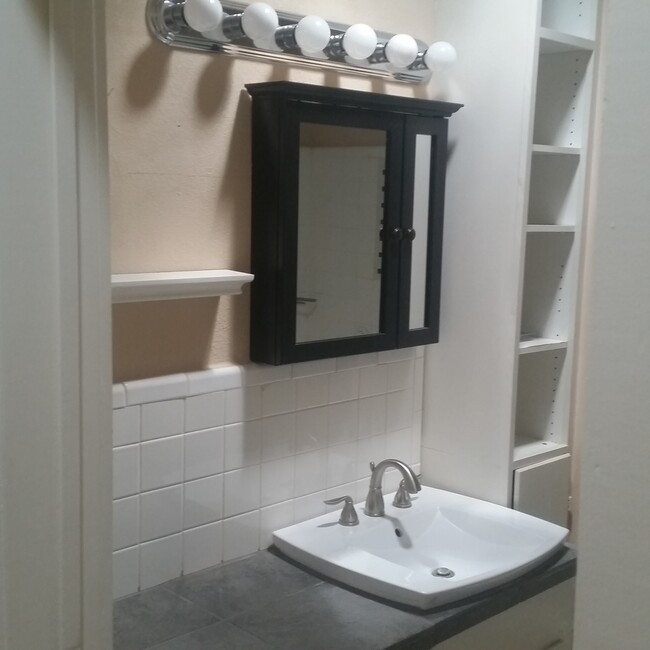 Bathroom has been completely updated. - 203 Joliet Ave