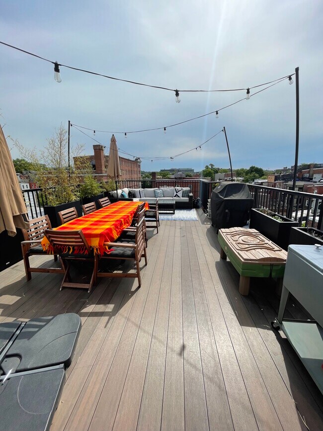 Rooftop deck - 1813 13th St NW