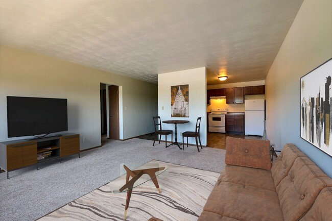 Apartamentos de primavera de Fargo, Dakota del Norte | Sala de estar - Spring
