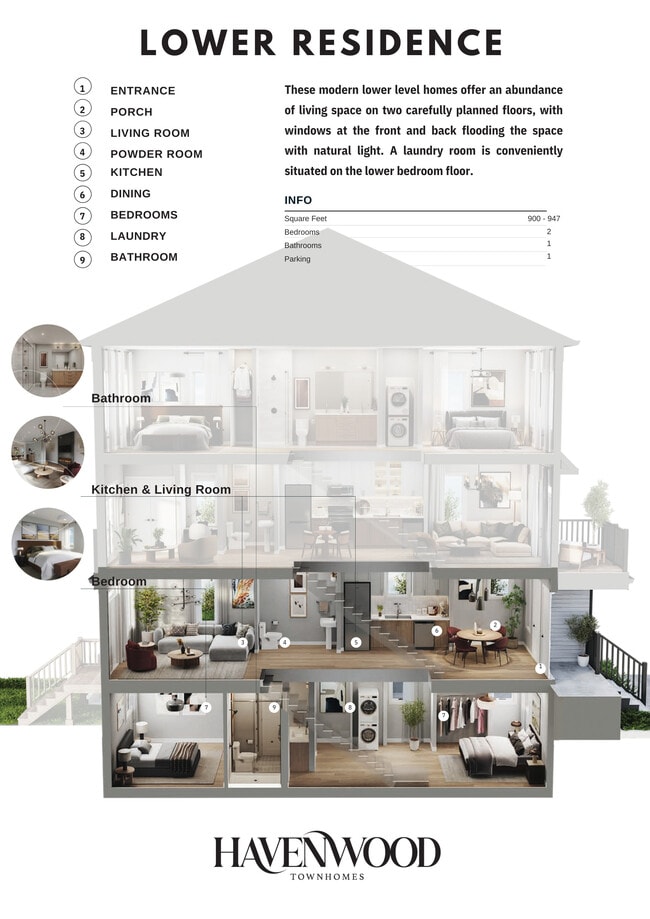 Lower Unit - 122 Conservancy Dr