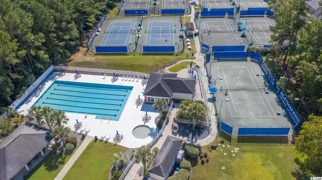Tennis school and true lap pool with cabana - 2067 Ayershire Ln