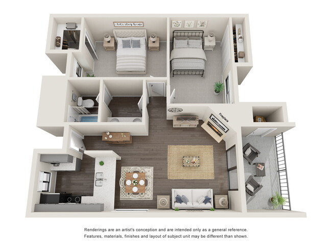 Interior Photo - The Hilltop Apartment Homes