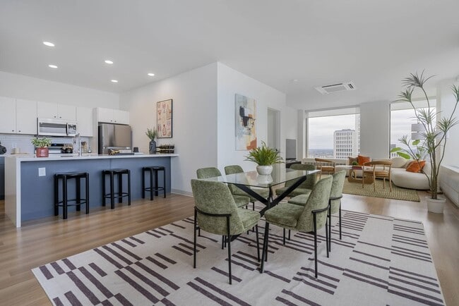 Kitchen, Dining, and Living Room - Continental Tower