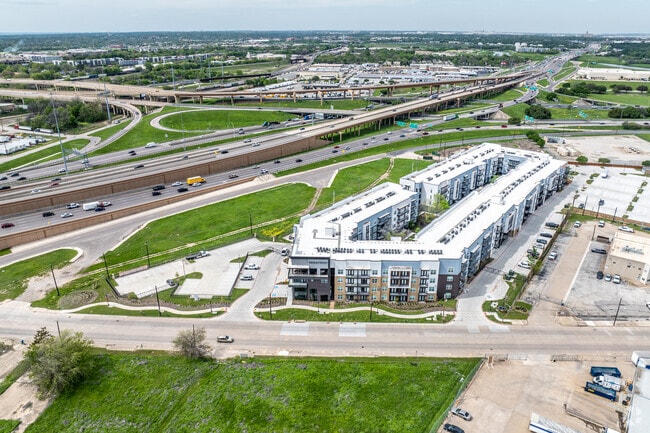 Aerial - The Grayson on 4th Apartments