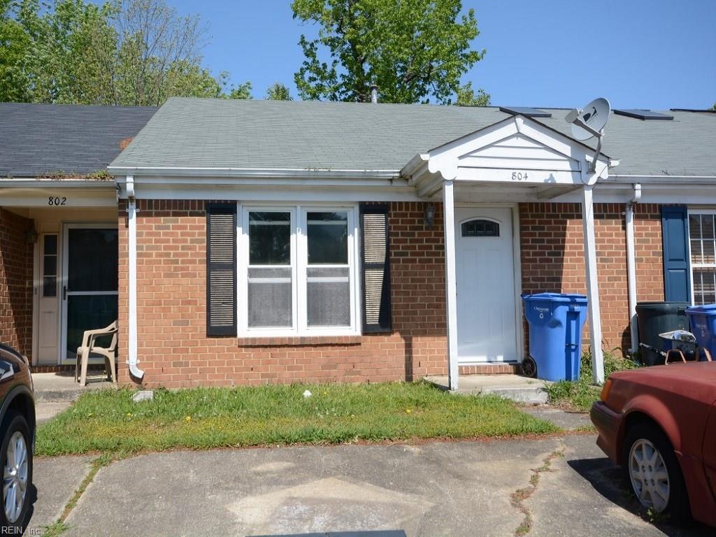 804 Wickford Dr, Chesapeake, VA 23320 Townhome Rentals in Chesapeake