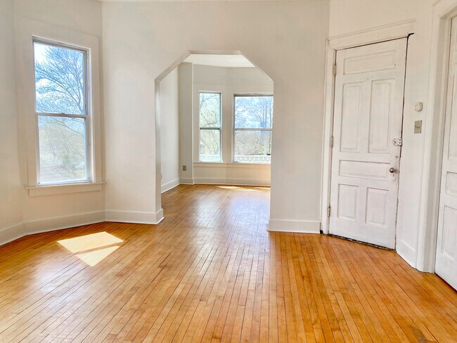 Living room to bonus room - 2444 N Hubbard St
