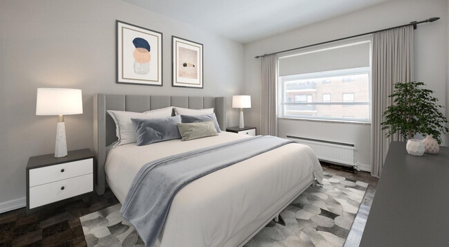 Master Bedroom - Ravine Park Apartments