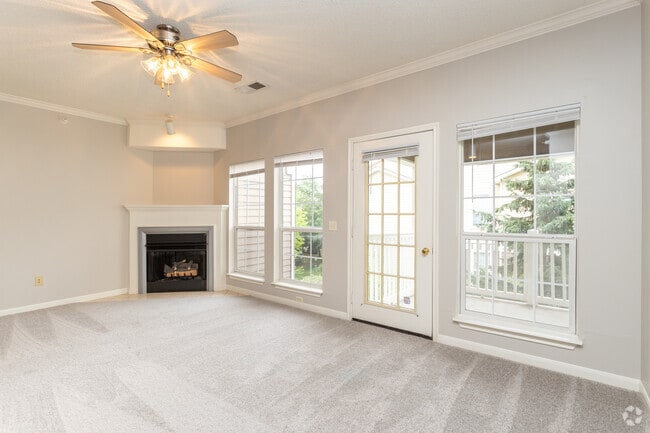 The Huntington - Living Room - Steeplechase on Maple