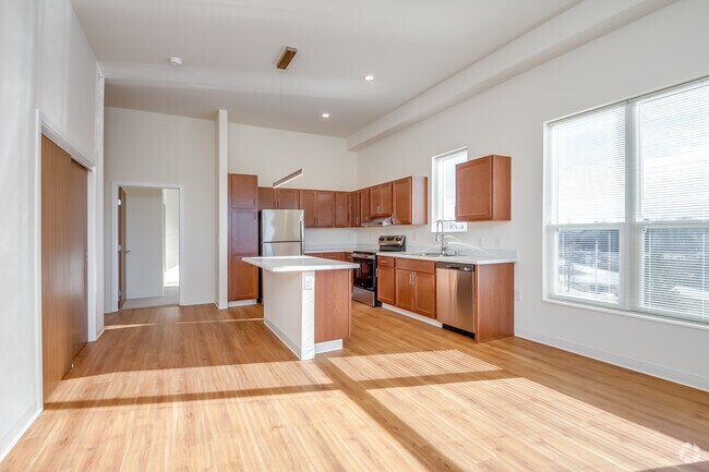 2 habitaciones, 1 baño, 986 pies cuadrados, sala de estar - The Preserve