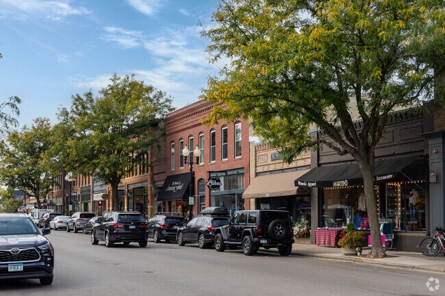 Shops, restaurants and professional services are easily found in downtown Excelsior.