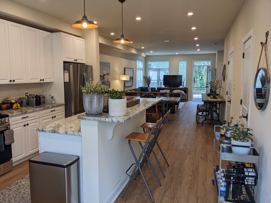Kitchen to Front Door - 225 W Pastorius St