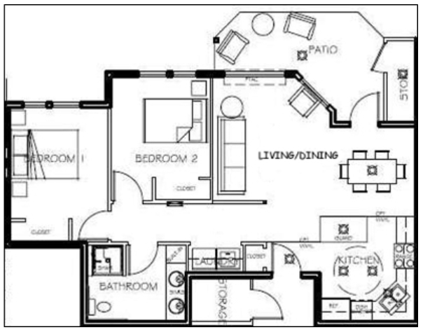 2HAB/1BA - Columbia Hills Manor