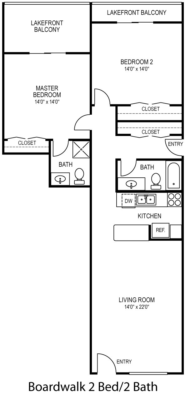 The Perch on Lake Apartments – Boardwalk - Call for Availability