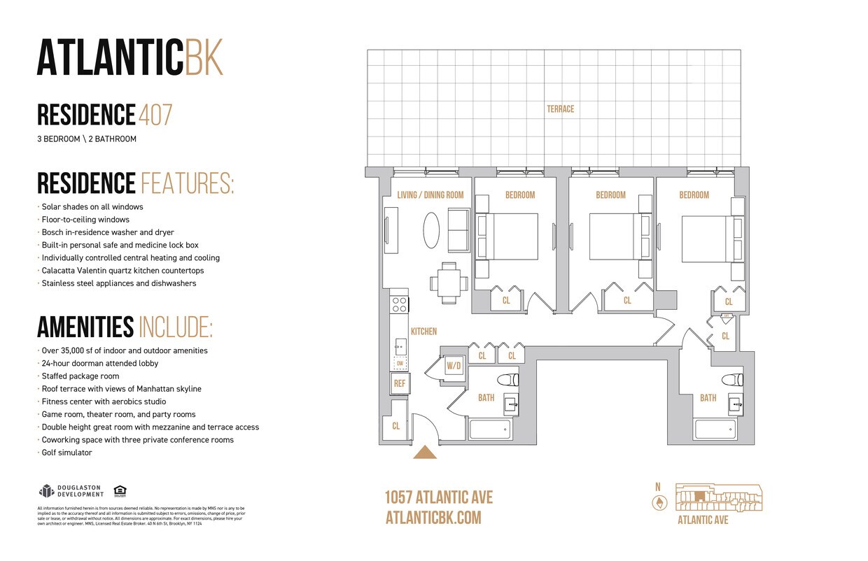 Plano de planta - Atlantic BK